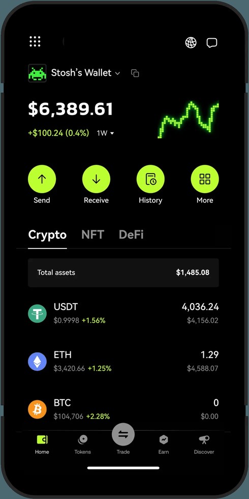 ouyi邀请码APP界面